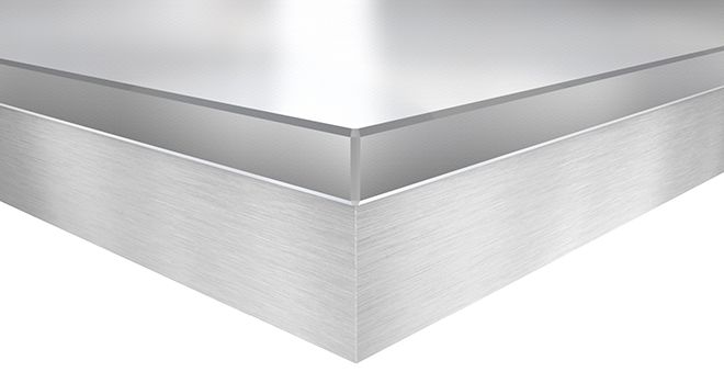 Glas Arbeitsplatte 10mm Variante 3 - 40mm stark inkl. Unterbau