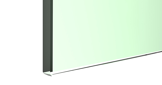 Glasnischenverkleidung System A