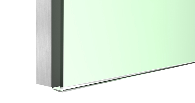 Glasnischenverkleidung System B