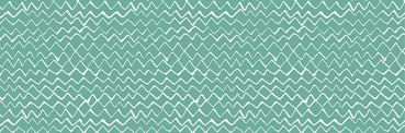 Dekorbild-Freehand-zigzag-mint