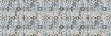 Dekorbild-Marrakesh-blau