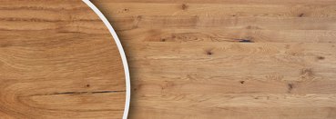 Preview: Eiche Rustikal, durchgehende Stäbe