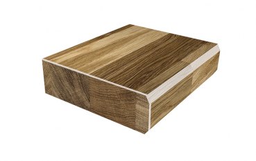 Massivholz Schaubild Kantenbearbeitung gefast 6mm