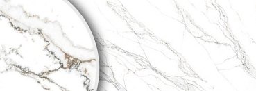 Preview: Dekorbild-Quarzstein-Calacatta-Venadoro-poliert