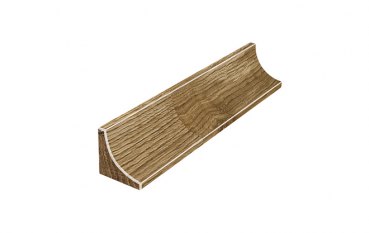 Preview: Massivholz Schaubild Wandanschlussprofil Hohlkehle Variante A