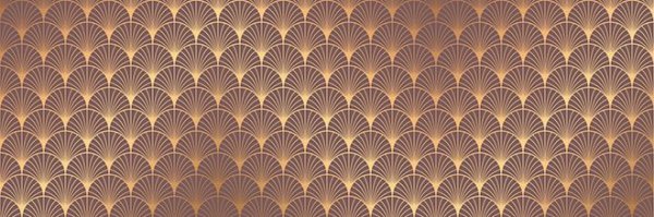 Dekorbild-Golden-Pattern