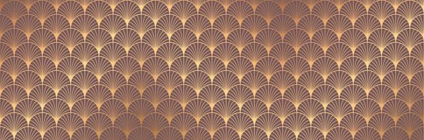 Dekorbild-Golden-Pattern