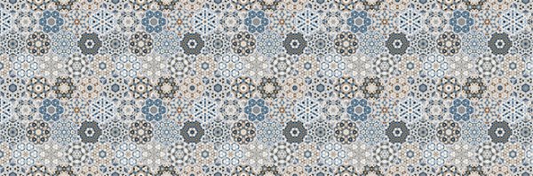 Dekorbild-Marrakesh-blau