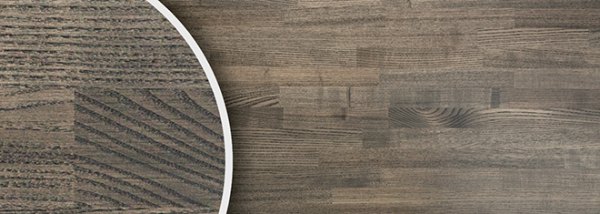 Esche schwarz geölt