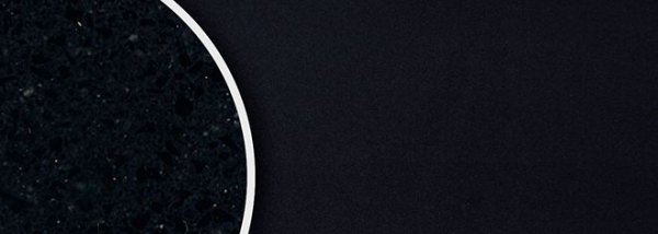 Dekorbild-Quarzstein-Carat-Schwarz-poliert