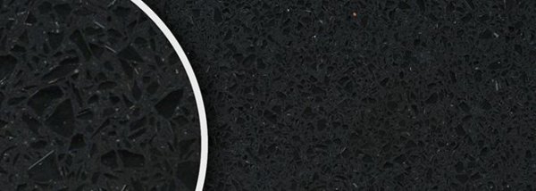 Dekorbild-Silestone-Quarzstein-Negro-Stella-poliert