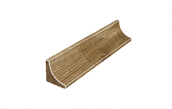 Massivholz Schaubild Wandanschlussprofil Hohlkehle Variante A